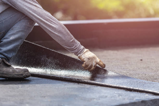 Professional Waterproofing technician working in Vernon, WI